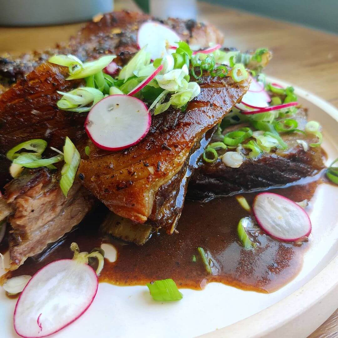 Hogget ribs with apple caramel- Featured Shot